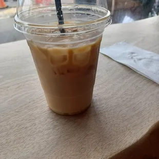 Iced Vanilla Latte