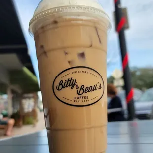 Spiced Brown Sugar Iced Latte