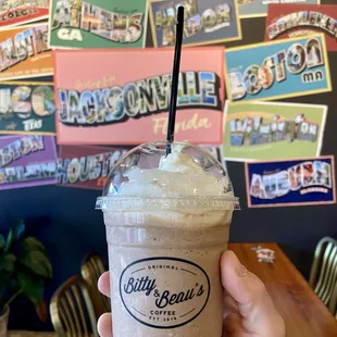 Mint Chocolate Frappe