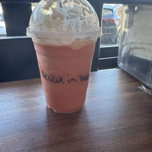 Strawberry Banana Smoothie