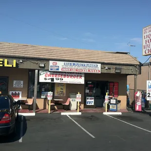 the outside of the store