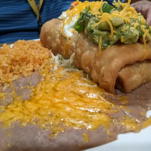 Green Chili Chimichanga