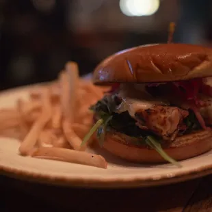 hot honey grilled chicken sandwich