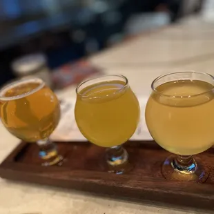 Cider flight