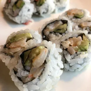 Boston and Cali Rolls.