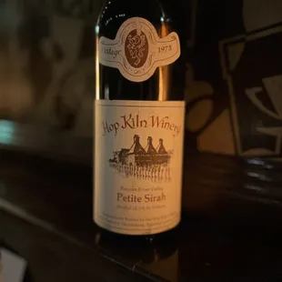 Very old wine we brought