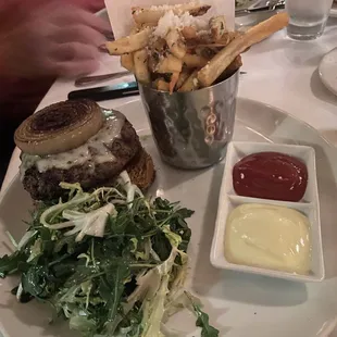 Truffled Pecorino Cheese Burger