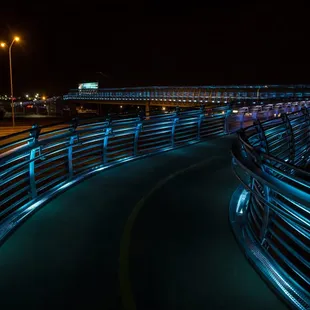 Bear Canyon Ped Bridge @I-25 &amp; Jefferson in Abq. Amazing Photo by Ben Bunner Photography,