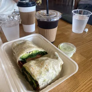 Veggie Breakfast Wrap