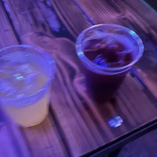 Drinks.