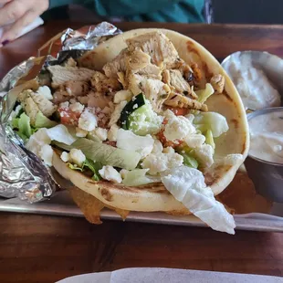 Giant and tasty donner.