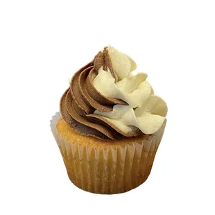 Vanilla cupcake marble frosting