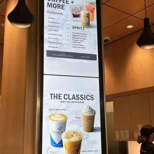 Drink menu 10/2024