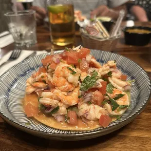 Shrimp ceviche