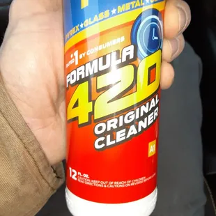 Safe to clean anything