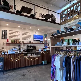 The entrance and menu!