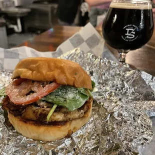 Chipotle Lime Grilled Chicken Sandwich