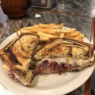 Reuben and fries