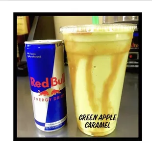 Red Bull smoothie&apos;s are in high demand around here! Come try one yourself