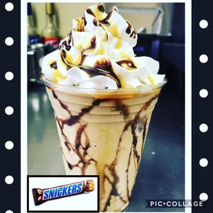 Snickers all day!!! Hot , cold or Frapp style it&apos;s to die for!!!