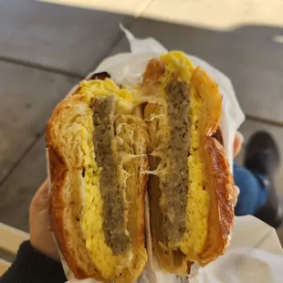Breakfast sandwich