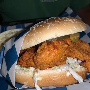 Hot Chicken Sandwich
