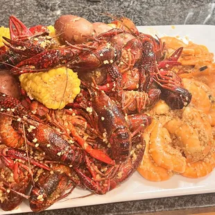 Catered a Dinner Party: Crawfish, Shrimp, Corn, Sausage, &amp; Potatoes
