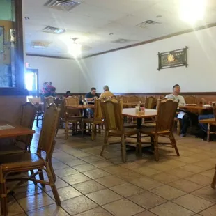 people sitting at tables