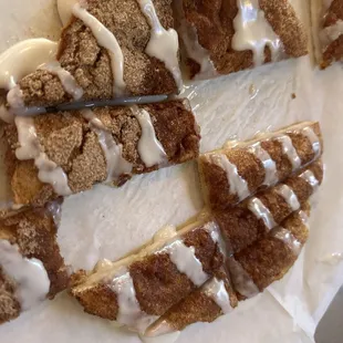 Cinnamon stick dessert