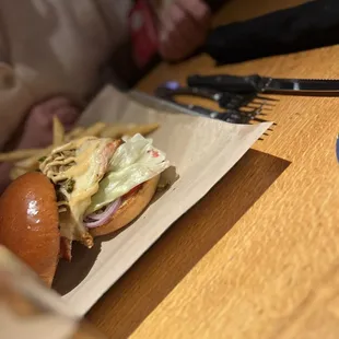 Crispy Jalapeno Burger*