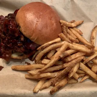 Hickory Brisket And Bacon Burger*