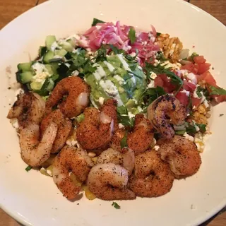 BJ's Brewhouse Bowl With Shrimp