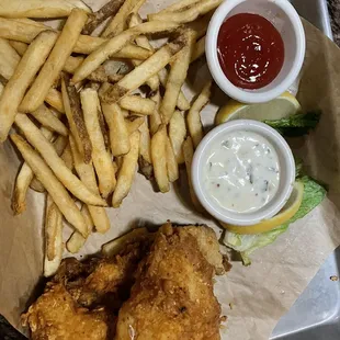 BJ's Brewhouse Blonde Fish 'N' Chips