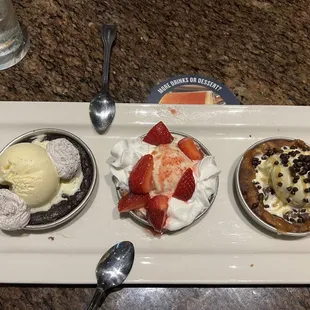 Pizookie Trio