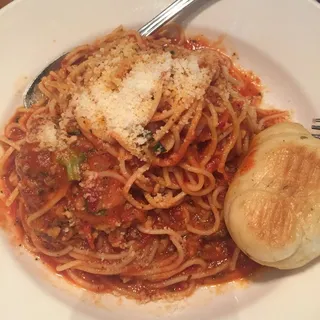 Jumbo Spaghetti And Meatballs