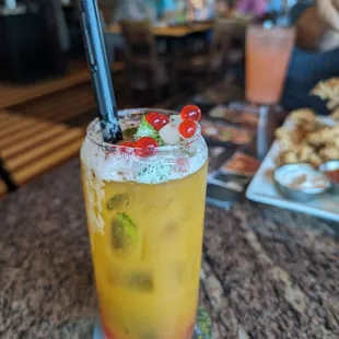 Boba-liscios Mango sparkler