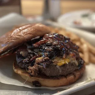 Hickory Brisket And Bacon Burger*