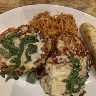 Italian Chicken Parmigiana Pasta