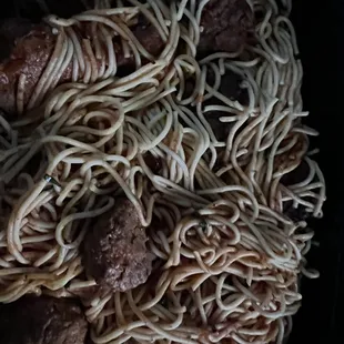 Jumbo Spaghetti And Meatballs*