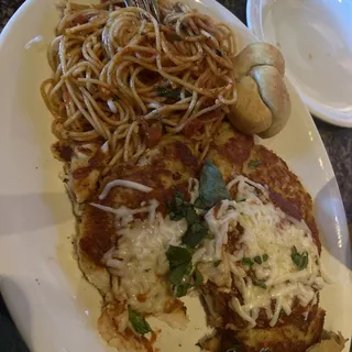 Italian Chicken Parmigiana Pasta