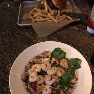 BJ's Brewhouse Bowl With Shrimp