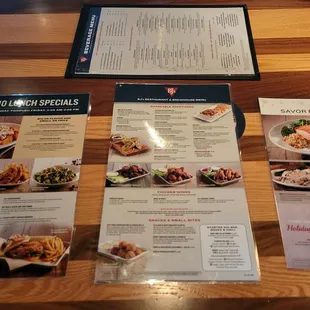 The menus