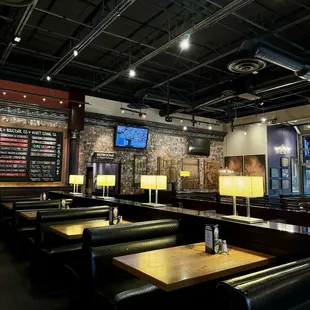 interior, sushi and sashimi