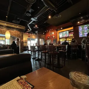 a view of the bar