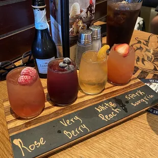 Sangria Flight