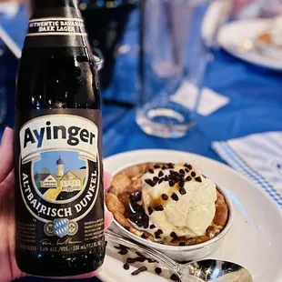 Mini Pizookie &amp; Beer
