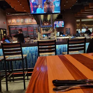 View from our table.