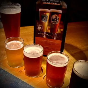BJ&apos;s Gold Medal Beer Flight.