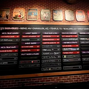 the menu