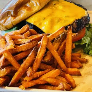BJ&apos;s hamburgers are the bomb!
